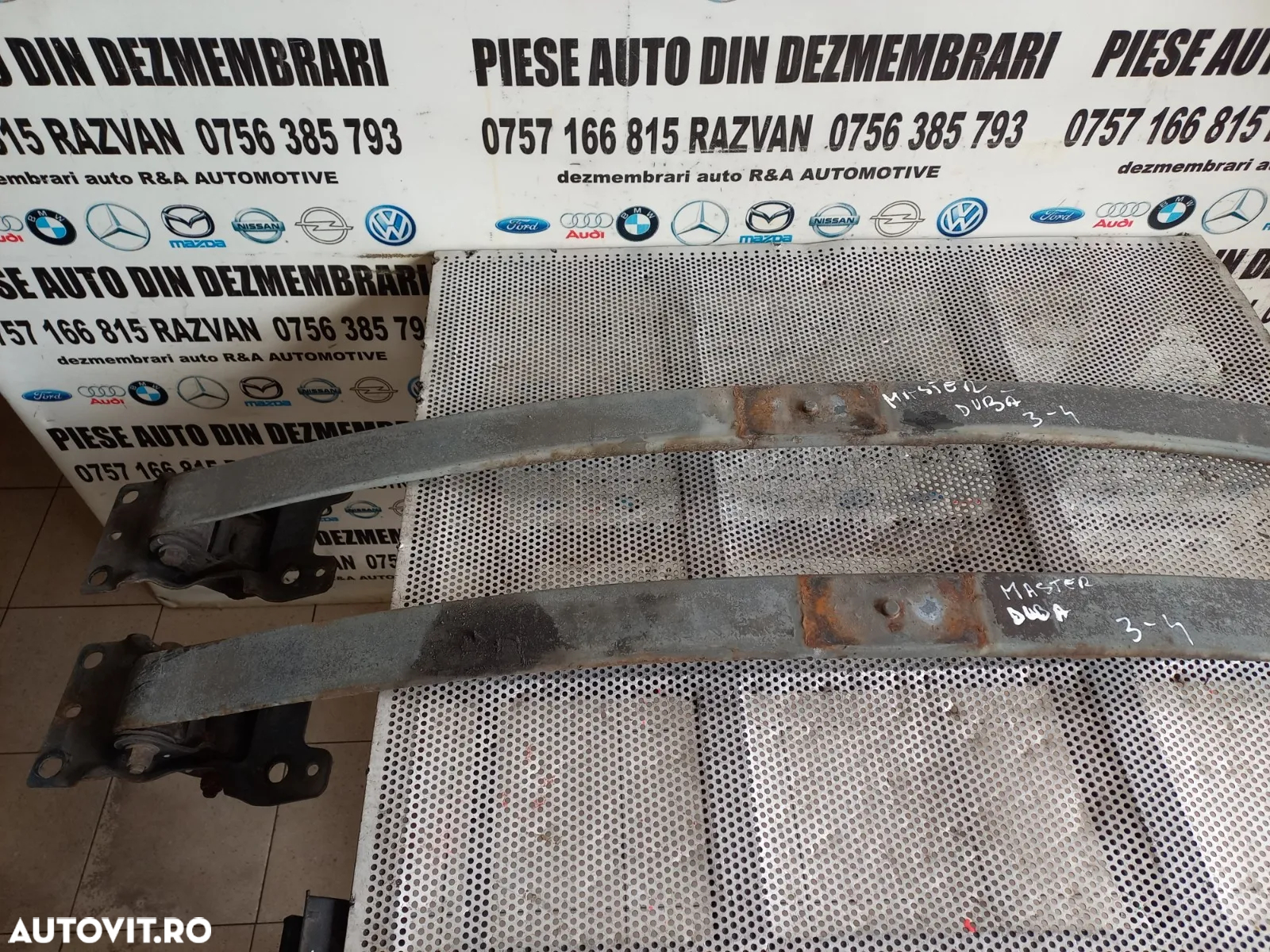 Arcuri Arc Foaie/Foi De Arc Spate Renault Master Opel Movano An 2012-2013-2014-2015-2016-2017-2018- - 3