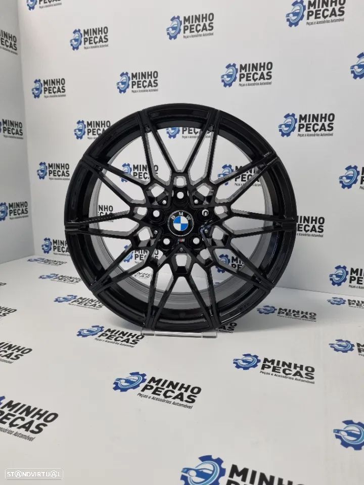 Jantes BMW 826M M4 Competition 2021 em 18 Preto Brilho (5x120) - 8