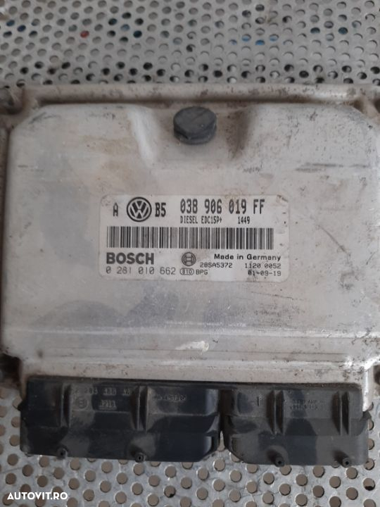 Calculator Motor Vw Seat Skoda 1.0 Tdi Pompe Diuze An 2001-2004 Golf Bora Octavia Leon Etc. - 3
