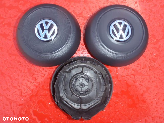 VW POLO GOLF EOS CADDY SCIROCCO TOURAN TAIGO T-ROC TIGUAN PASSAT ARTEON SPORTSVAN SHARAN TOUAREG AMAROK JETTA CRAFTER TRANSPORTER MULTIVAN CARAVELLE T5 T6 T-CROSS ID3 ID4 ID5 ZAŚLEPKA AIRBAG COVER - 2