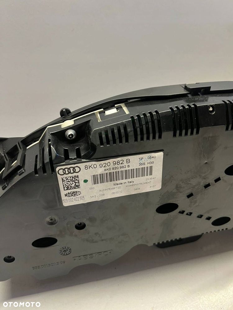 8K0 920 982 B Licznik / Prędkościomierz 2.0 TDI Audi A4 S4 B8 8K 2013 - 5