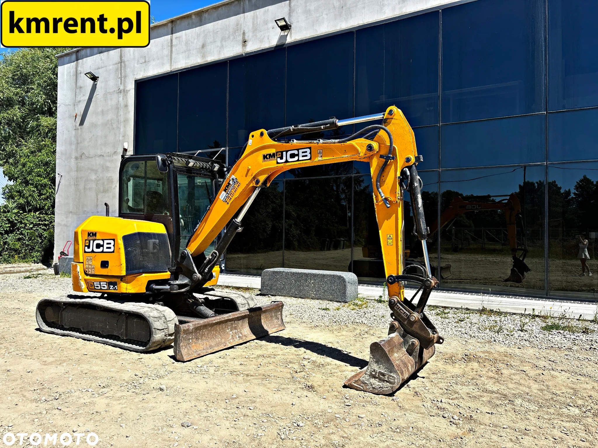 JCB 55Z-1 MINI-KOPARKA 2018R. | JCB 51 8050 8055 CAT 305 VOLVO ECR 48 - 2
