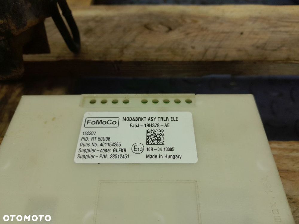 FORD KUGA MK2 HAK HOLOWNICZY DO PRZYCZEPY 13 PIN CV4J-19D521-AC T7MA - 7