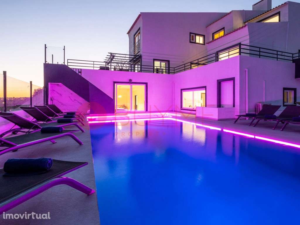 Moradia T5+2 de Luxo com Vista Mar - Alcantarilha, Pêra - Grande imagem: 5/48