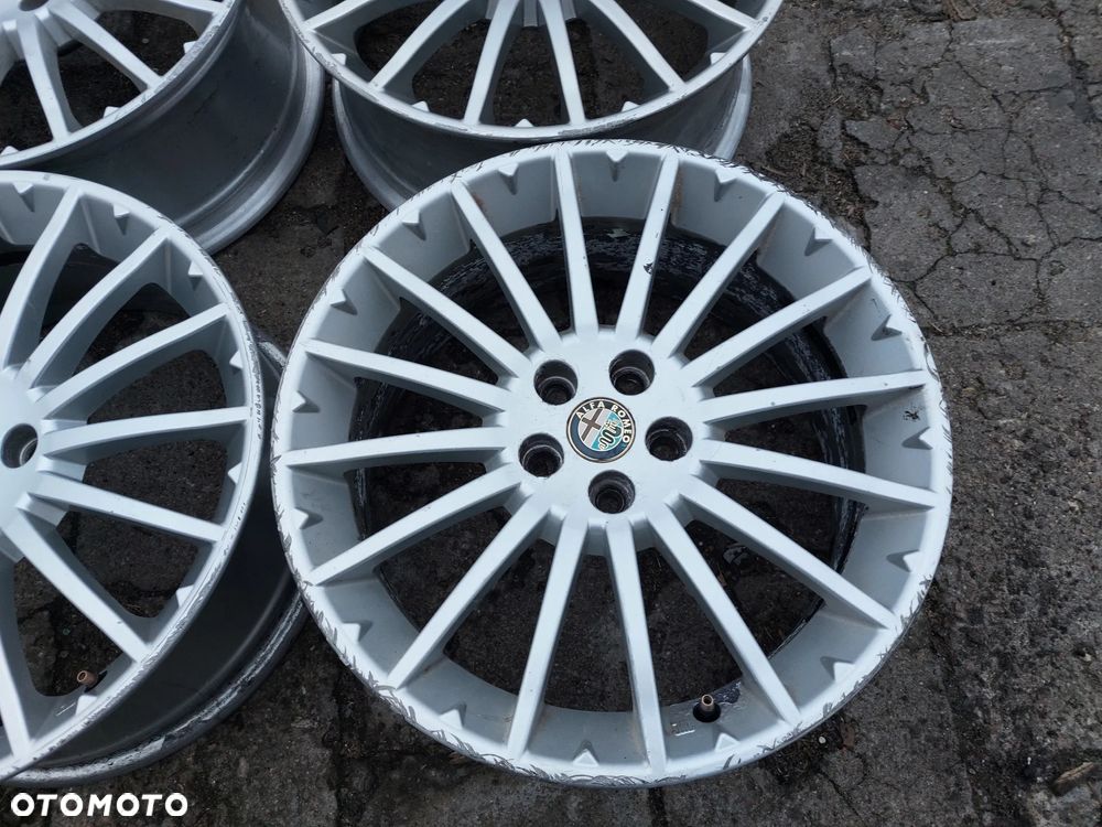 ALFA ROMEO 147 FELGI ALUMINIOWE R17 7J ET40.5 5X98 OE 60689246 PROSTE!  MADE IN ITALY - 5