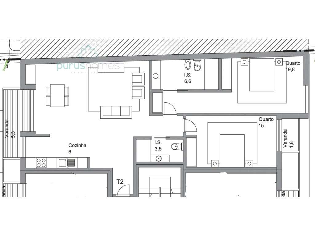 Apartamento T2 - Gafanha da Nazaré - Aveiro - Grande imagem: 5/5