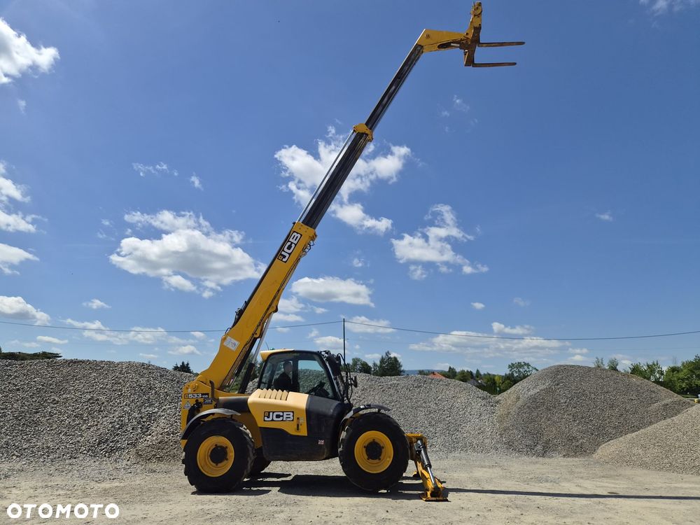 JCB Ładowarka teleskopowa JCB 533-105 2018r Powershift 4WS 10m Manitou Merlo 535-95, 535-125 - 5