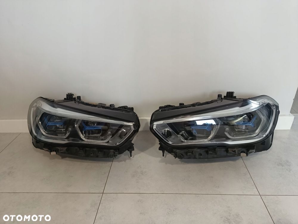 bmw x5 g05 x6 g06 lampa lewa + prawa przód laser 5a2997-01 5a2998-01 eu - 1