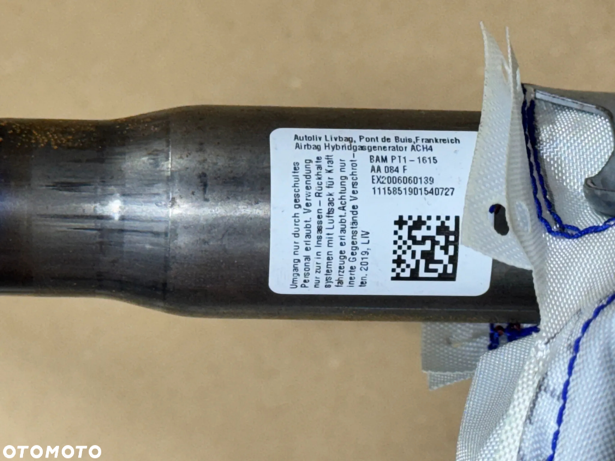 AIRBAG KURTYNA LEWA FORD RANGER IV EB3B-26042D95-AD - 3