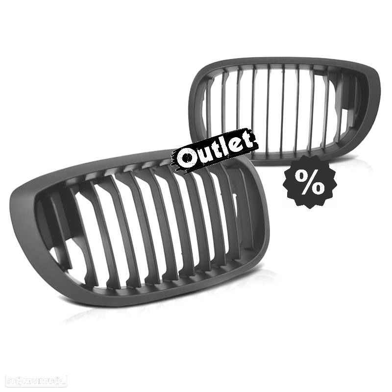 C020087C2. GRELHAS PARA BMW E46 03-06 COUPÉ CABRIO PRETO MATE - 6