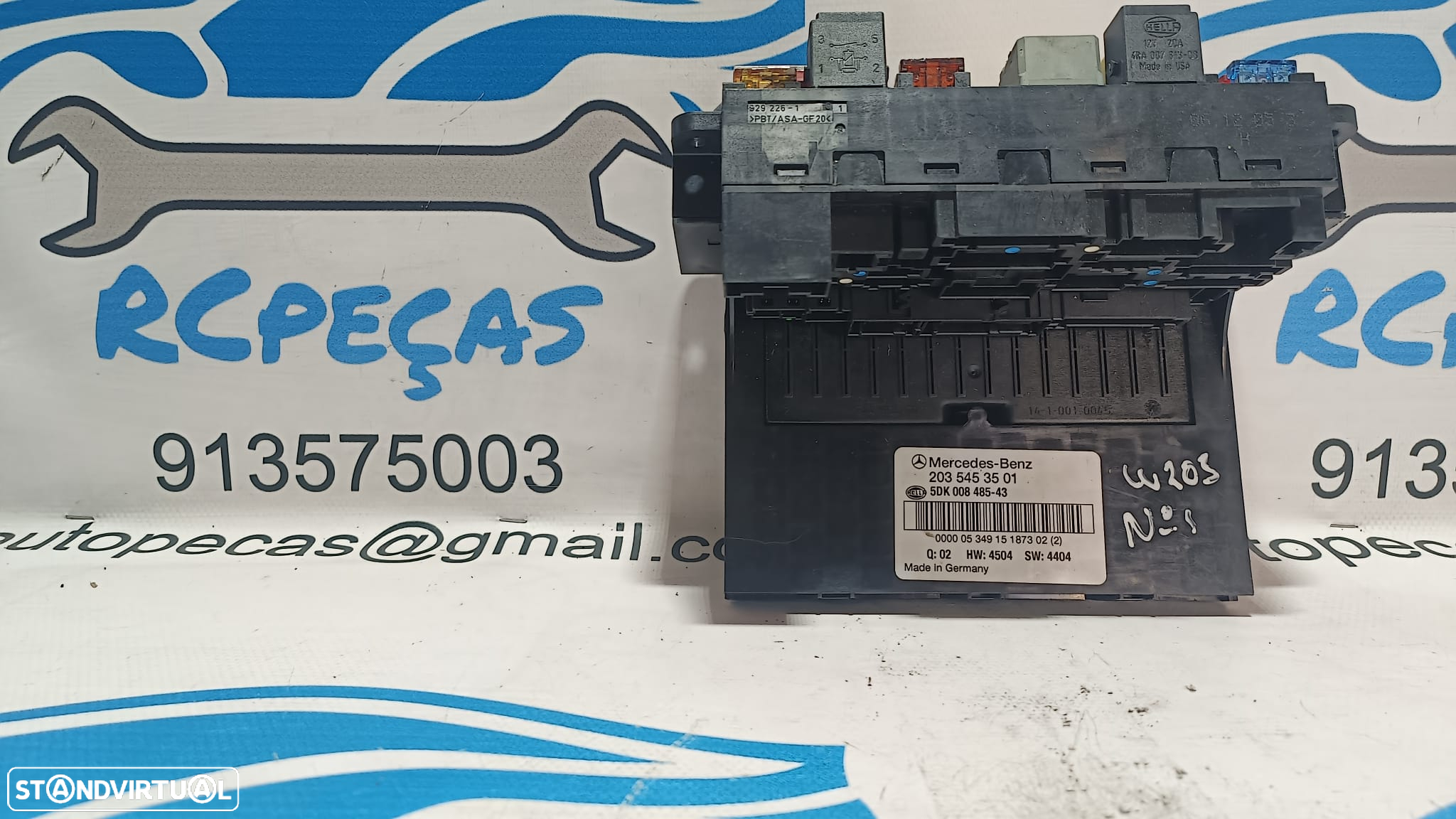 TAMPA CAIXA FUSIVEIS TAMPA PAINEL COMANDO CONTROLO SAM MERCEDES BENZ CLASS C W203 A2035453501 2035453501 5DK00848543 5DK008485 COUPE CL203 CLC CLASS E W211 E220 CLK C209 W209 - 3