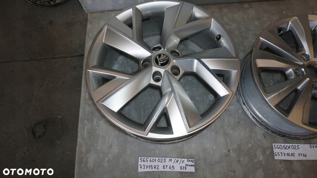 FELGA ALUFELGA 19" 16" SKODA KODIAQ VW - 2