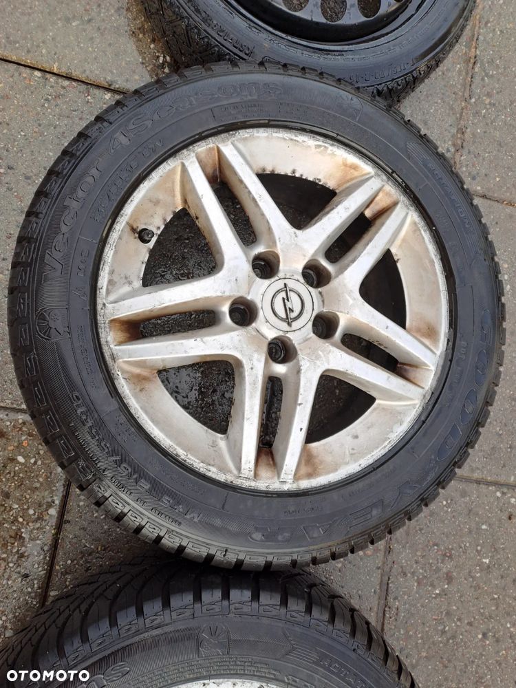 Opel Vectra C komplet alumfelg z oponami zima 215/55 R16 5x110 - 7