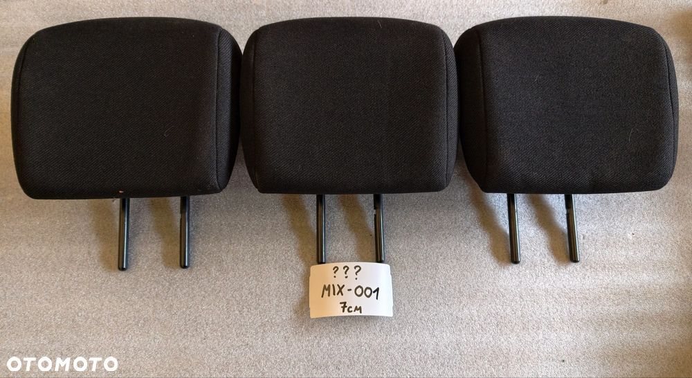 MIX ZAGŁÓWKI ZAGŁÓWEK FOTELI AUDI VW SKODA SAAB RENAULT PEUGEOT FORD MAZDA NISSAN - 28