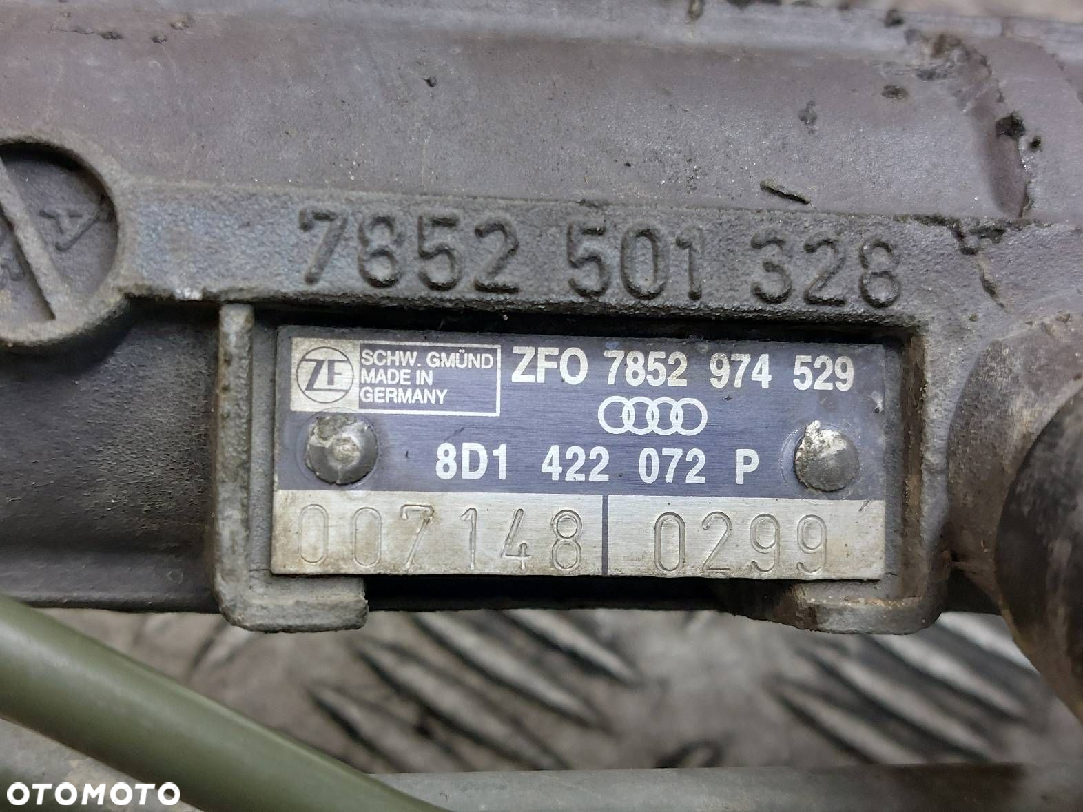 MAGLOWNICA PRZEKŁADNIA KIEROWNICZA AUDI A4 B5 2.4 V6 EU EUROPA - 4