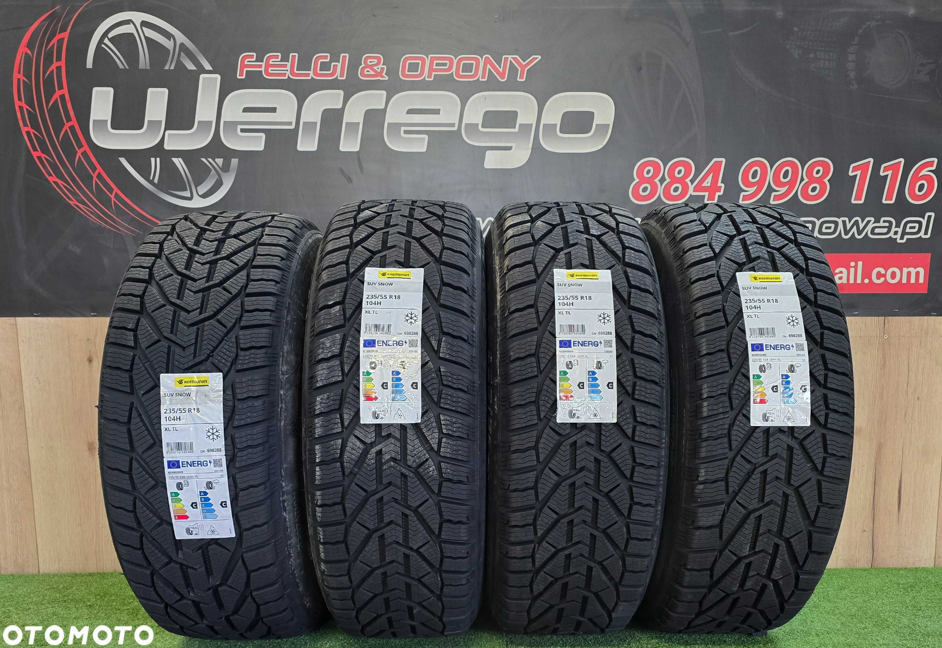 KOŁA zimowe NISSAN QASHQAI - 18x5x114,3 - Kormoran SuvSnow235/55/R18 - 2