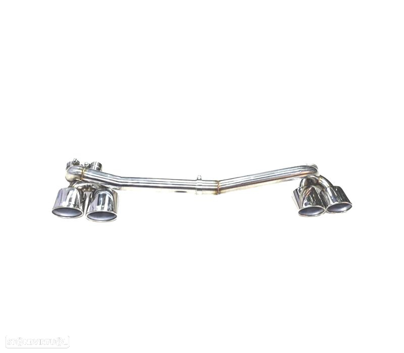 LINHA DE ESCAPE MERCEDES W204 08-14 LOOK AMG C63 - 2