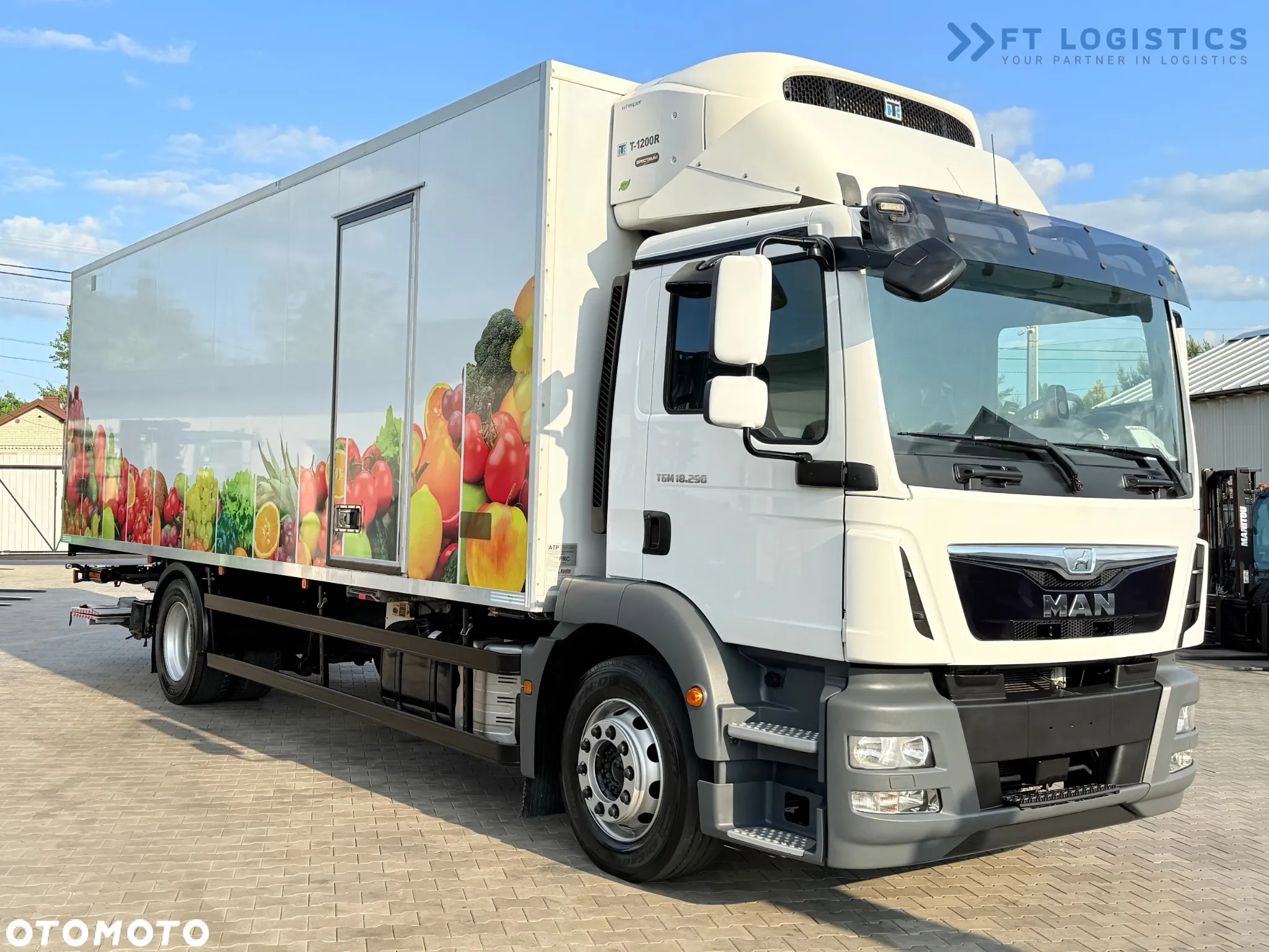 MAN TGM 18.290 / THERMOKING T-1200R / BI-TEMPERATURA / 19 PALET / OPONY 90% / STAN IDEALNY / WIDNA DHOLLANDIA / DRZWI BOCZNE / ŁADOWNOŚĆ 8220KG - 10
