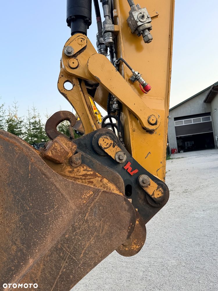Caterpillar Minikoparka Cat 302.7 3xłyżki Skarpowa hydrL\P dodatkowe linie hydrauliczne szybkozłącze Gąsienice jak Nowe WIDŁY WIERTNICA za dopłatą - 5