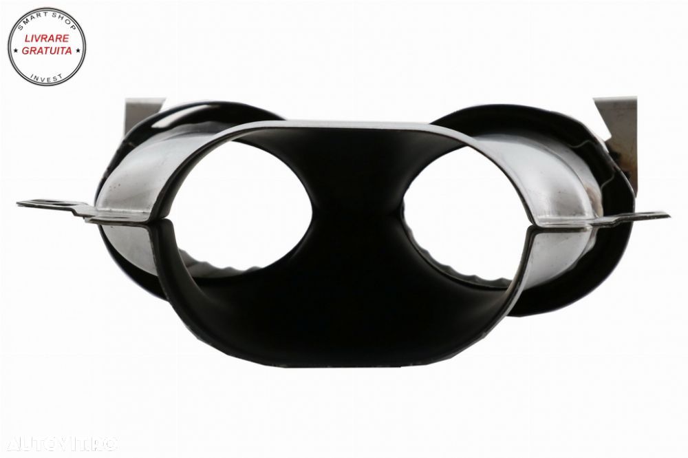 Difuzor Bara Spate cu Evacuari Crom Mercedes A-Class W177 Hatchback (05.2018-2022)- livrare gratuita - 10