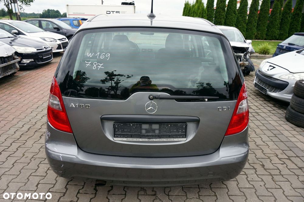KLAPA BAGAŻNIKA TYLNA A-KLASA W169 LIFT 5D HB 787  SREBRNY MERCEDES 2008-2012 - 1