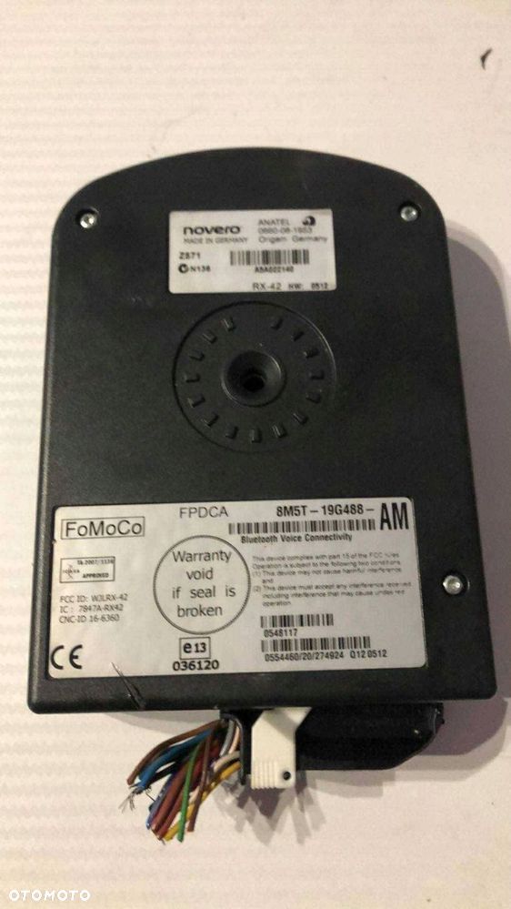 moduł bluetooth ford mondeo mk4 s-max mk1 galaxy mk3 przed lift - 1