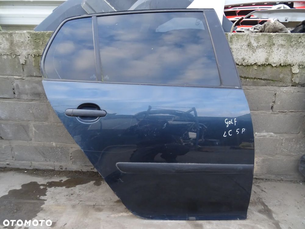 Drzwi VW Golf V Prawy Tył Lakier(LC5P) - 2