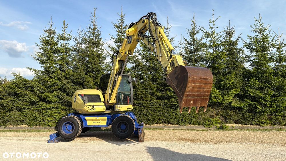 Mecalac Koparka MECALAC 15 MWR koparko ładowarka KLIMA 714 12 MTX 4x4x4 Ew140B centr smar 14ton - 31