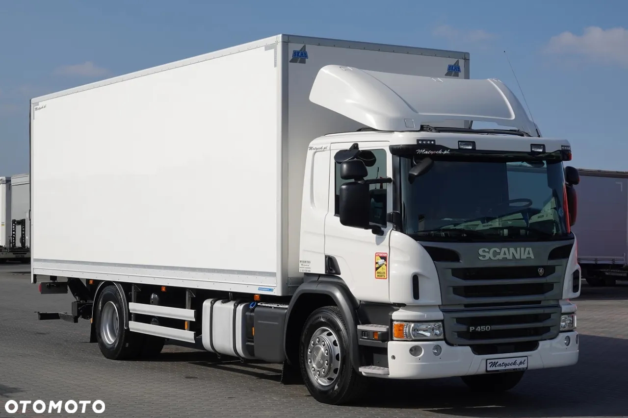 Scania P 450 / 4x2 / IZOTERMA  / NIISKI PRZEBIEG 96 tys. km  / WINDA ZAŁADOWCZA / OPONY 100% - 5