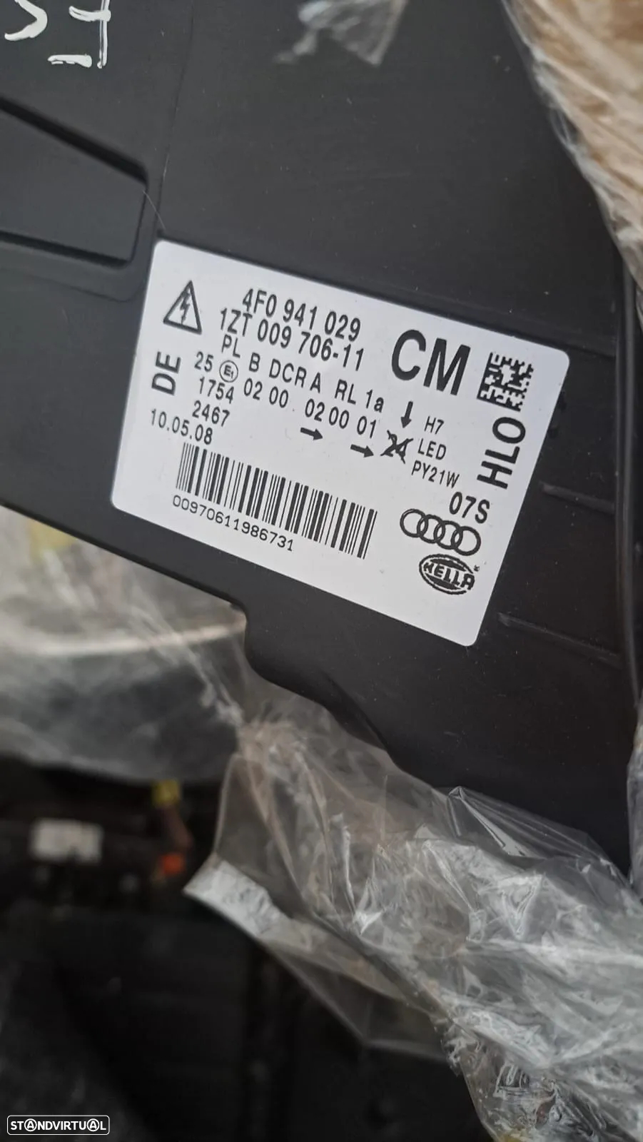 AUDI A6 C6 FAROL ESQ XENON / LED - FF011 - 10
