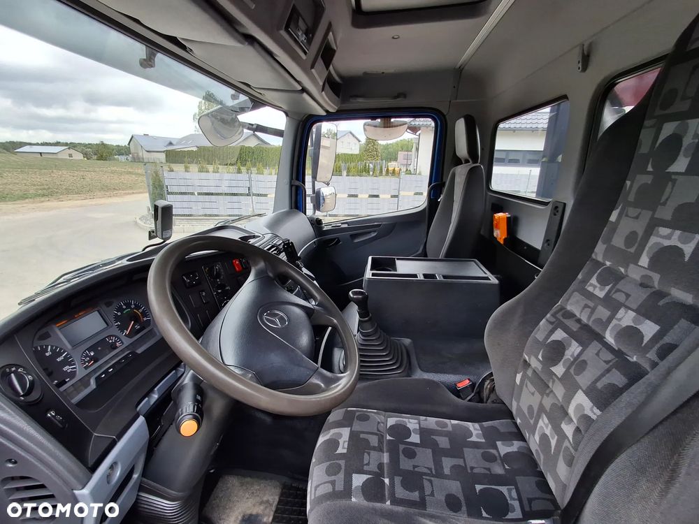 Mercedes-Benz Axor 1933 HDS FASSI F135 17 Metrów Wysięgu Żuraw Skrzynia Siodło Zawieszenie Resor 2010r Przyczepa Łączna Długość Ładunku 11 Metrów Transport Ładunków Dłużycowych Do Zbrojenia Do Budowlanki - 24