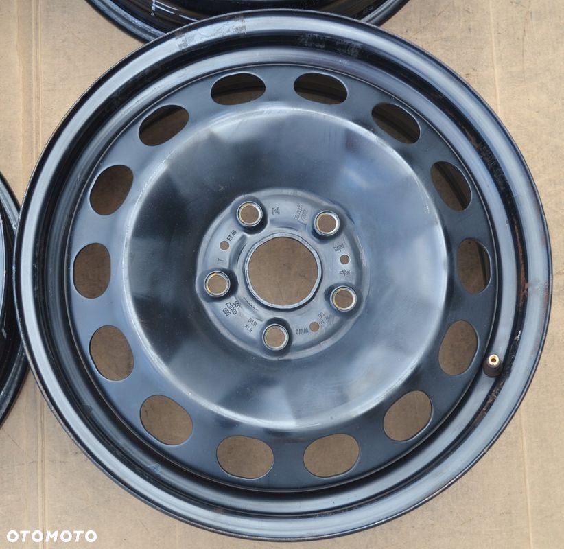 FELGI STALOWE VW SKODA AUDI SEAT 5x112 6J16 ET 48 x4szt F-604 - 6