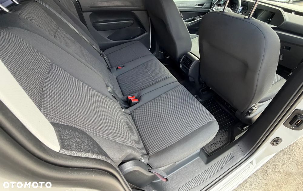 Volkswagen CADDY VAN KOMBI 5 Osobowy z homologacją cięż. N1, Mocny silnik 2.0TDI 102KM EURO-6 AQ Oszczędny i Dynamiczny Mikrobus VW, DMC-2.4t, Duża Ładowność 782kg, Homologacja na hak 1400kg, Bogate wyposażenie KOMFORT+ 100% Bezwypadkowy - 15