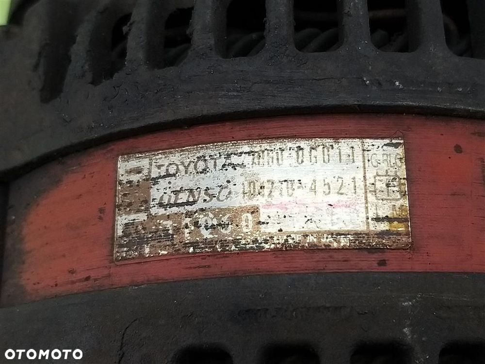 Alternator Toyota Avensis II T25 2003-2006 2.0 D4D 126KM DENSO 1042104521 - 6