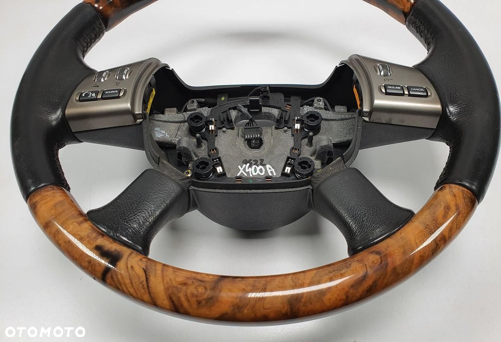 KIEROWNICA MULTIFUNKCJA DEKOR DREWNO JAGUAR X-TYPE X400 - 4