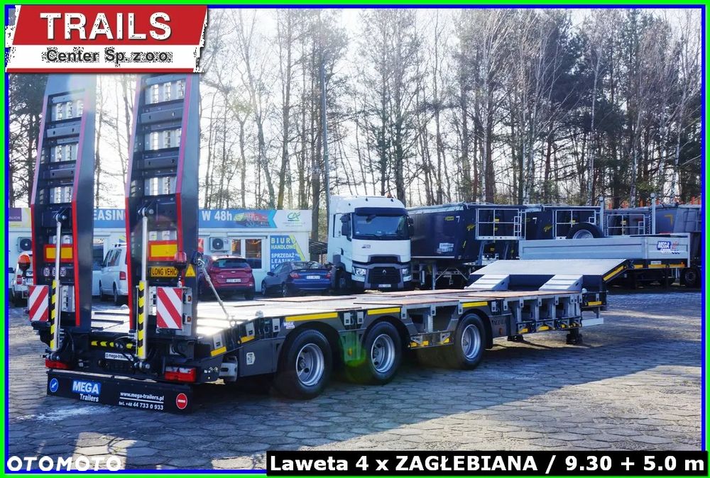 Inny Naczepa rozciągana dł. 18,60 m, zagłębiana x 4, szer. 3,00 m - NAJAZDY HYDRAULICZNE. !!! - 7