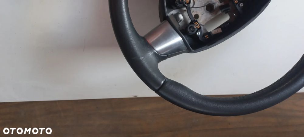 KIEROWNICA SKÓRA CZARNA FORD FOCUS MK2 LIFT ŁADNAPOZNAN skora bdb - 3