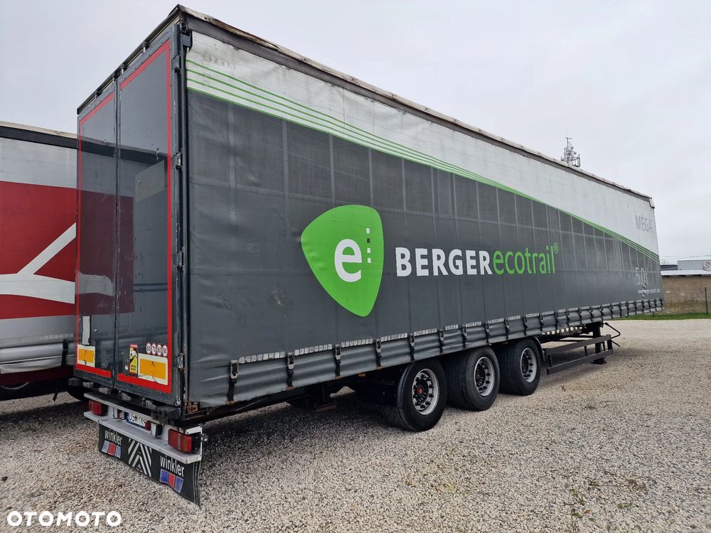 Berger Naczepa MEGA FIRANKA - SAF - NOWE HAMULCE - LEKKA - 6