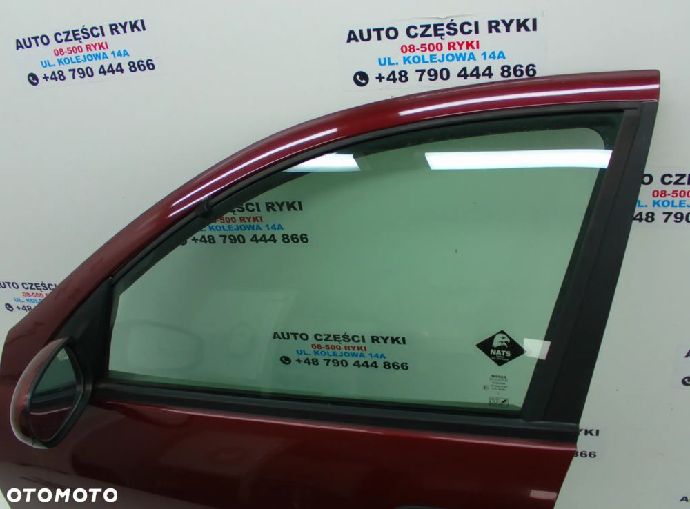 Nissan Almera N16 AX5 Drzwi Lewy Przód Lusterko Podnośnik Szyba Zamek - 2