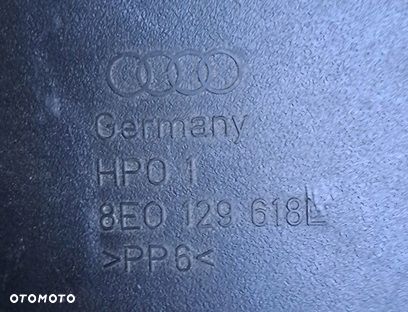 audi a4 b6 b7 8e0 kierownica dolot powietrza 8e0129618l - 2
