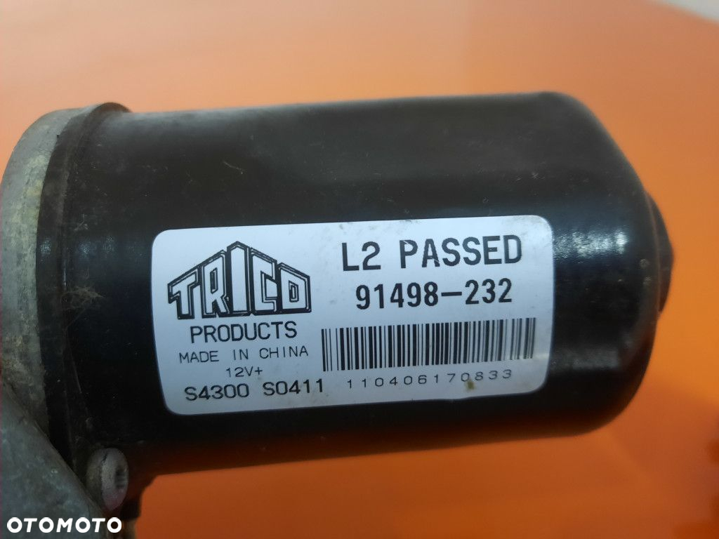 OPEL CORSA C 03-06 MECHANIZM SILNICZEK WYCIERACZEK PRZÓD 91498-232 Z10XEP - 6