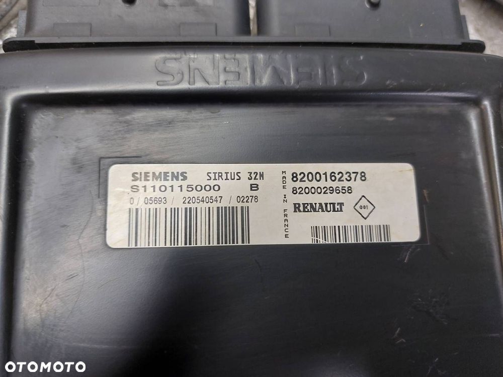 ZESTAW STARTOWY CLIO II 1.2 8200162378 8200207134A - 2