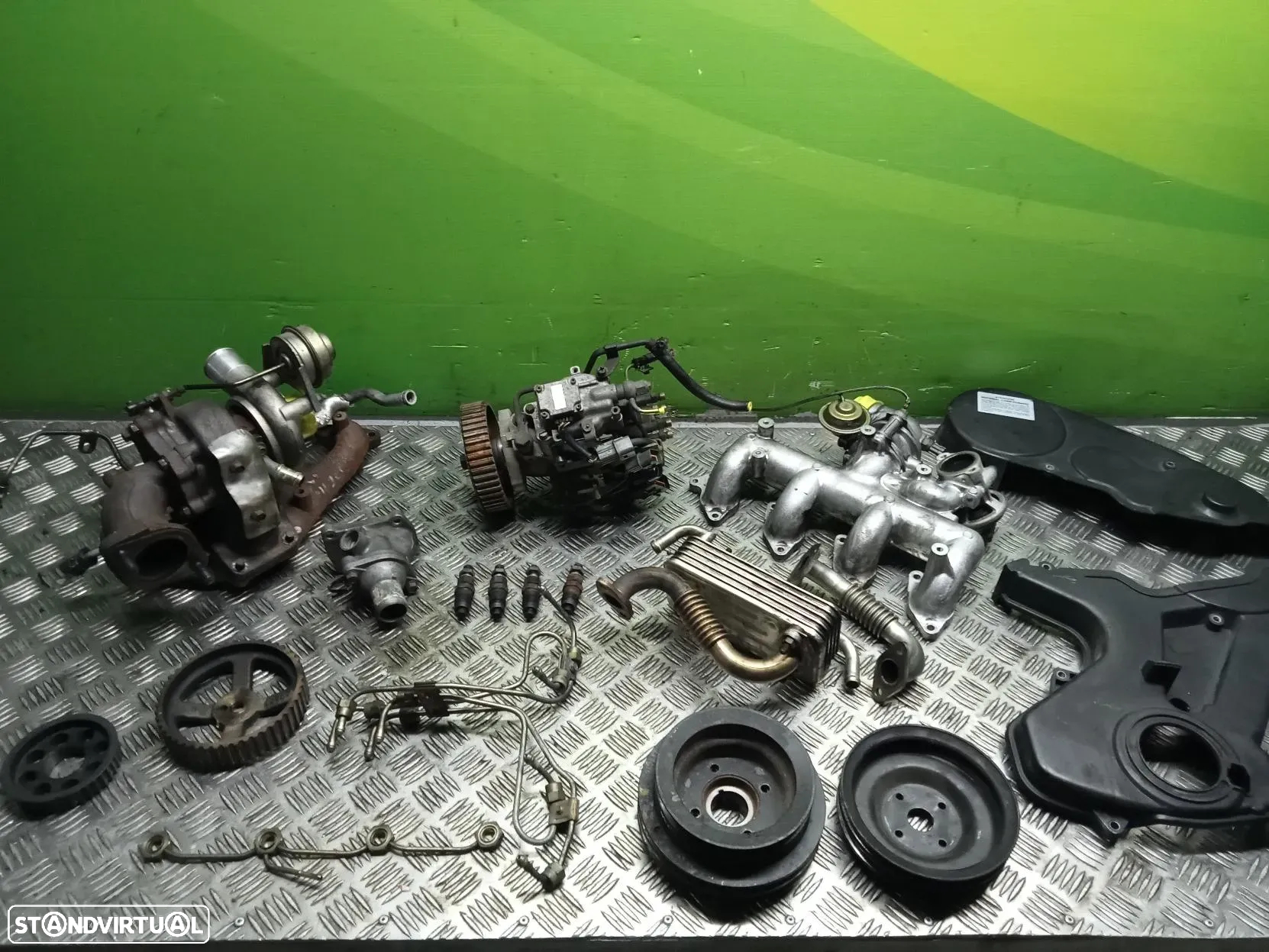 Reparação Peças Motor Mitsubishi L200 2.5 TD 2006 Ref 4D56 - 3