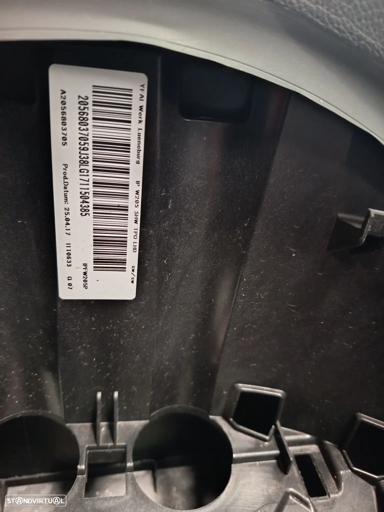 Tablier MERCEDES-BENZ C-CLASS (W205) C 250 BlueTEC Ref: 2056803705 - 8