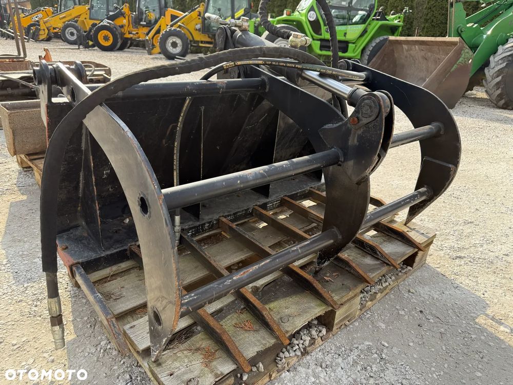 KROKODYL CHWYTAK ŁYŻKA CHWYTAKOWA NA KARETKĘ 40 WEIDEMANN SCHAFFER AVANT KRAMER BOBCAT JCB TUR MINIŁADOWARKA - 10
