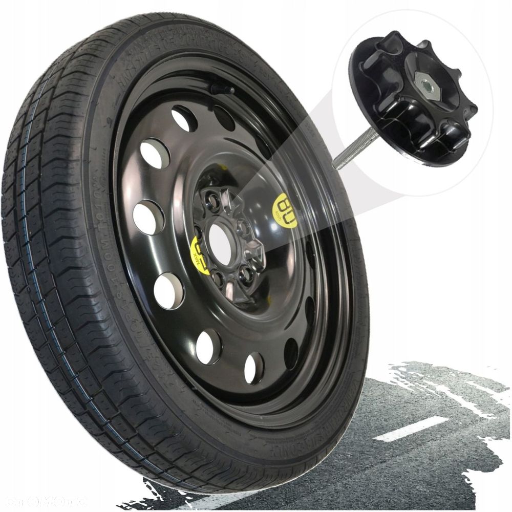 KOŁO DOJAZDOWE R18 RENAULT CAPTUR II 2020-OBECNIE -30 - 1