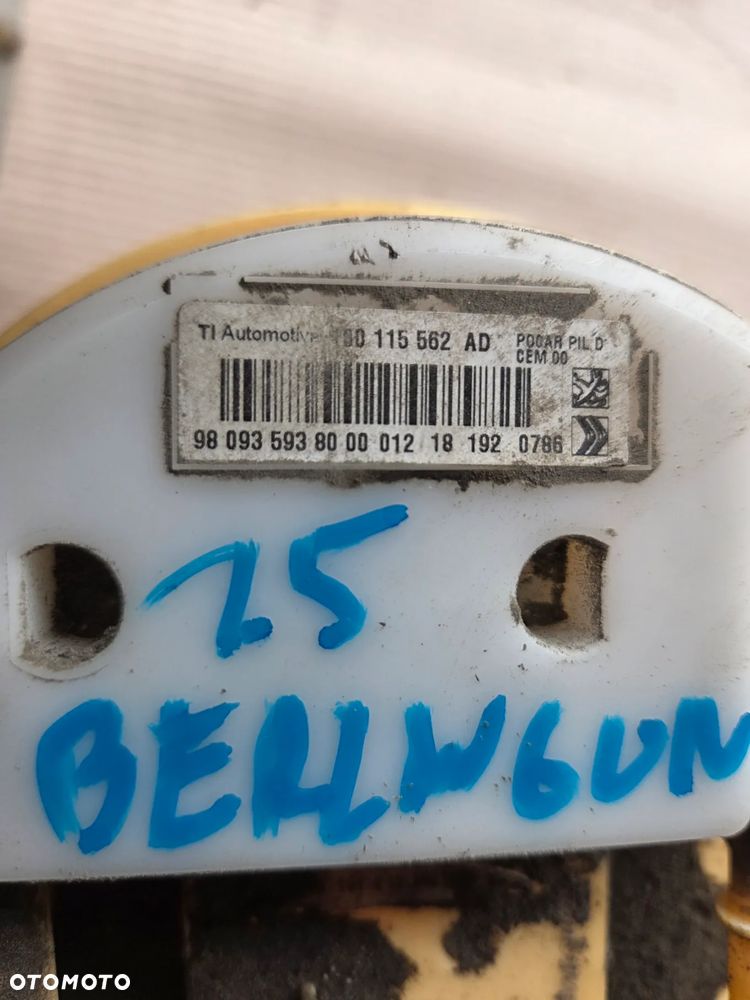 Pompa paliwa pływak Citroen Berlingo IV Peugeot Partner IV 1.5 BLUEHDI - 7