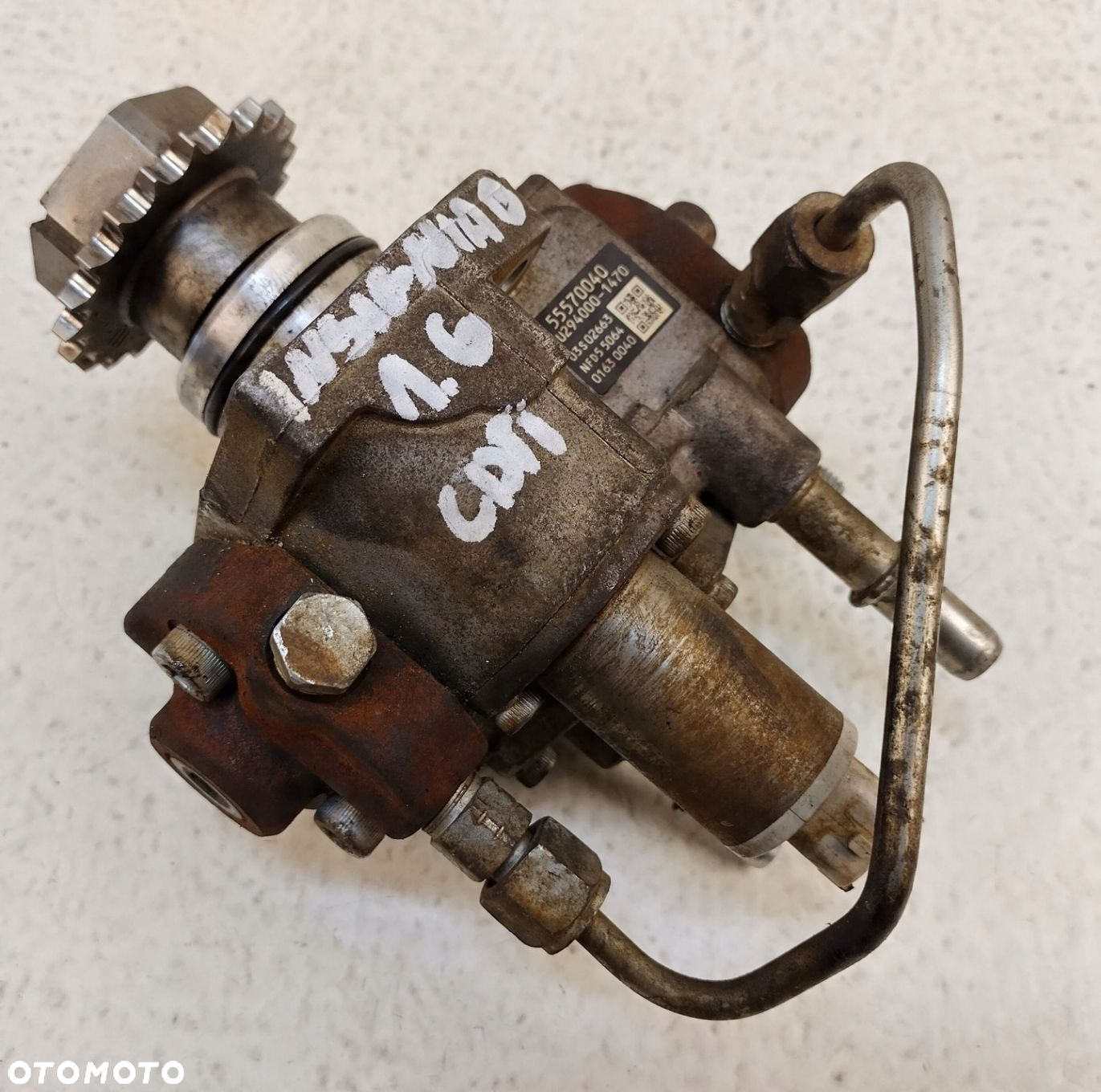 OPEL INSIGNIA B 1.6 CDTI POMPA WTRYSKOWA DESNO 55570040 HU294000-1470 - 4