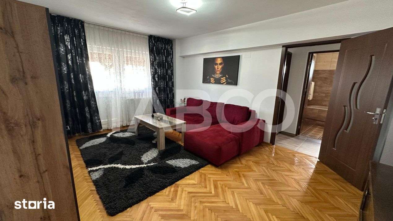 Apartament 2 camere de inchiriat zona Turnisor Sibiu 70 mpu si balcon — fotografia 2
