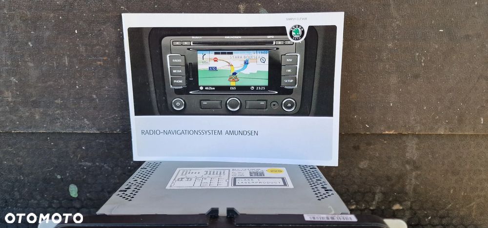 RADIO NAWIGACJA NAVI SKODA Superb II Roomster Fabia II 3T0035191A - 5